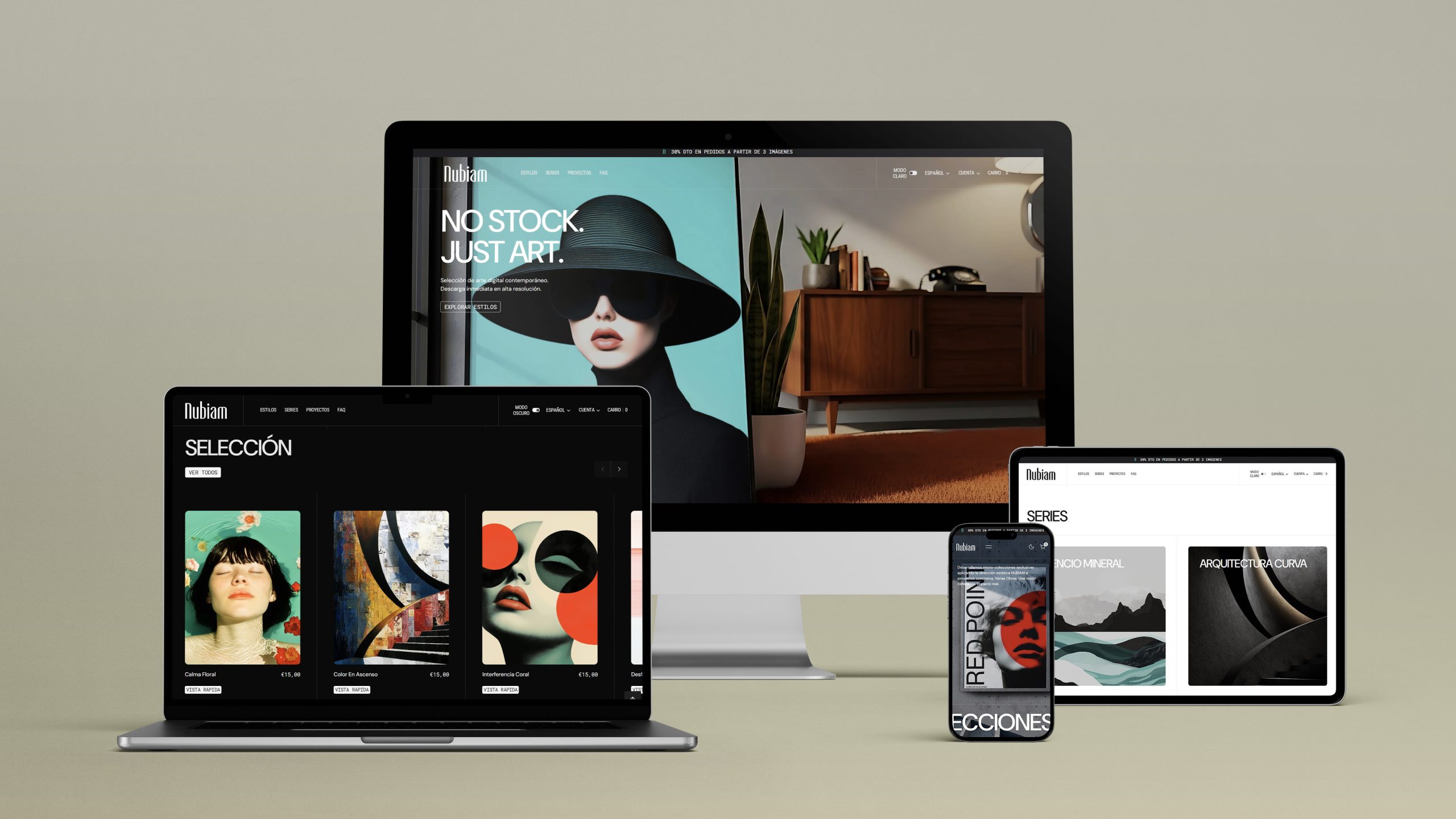 Nubiam Digital Art Prints by Corexion